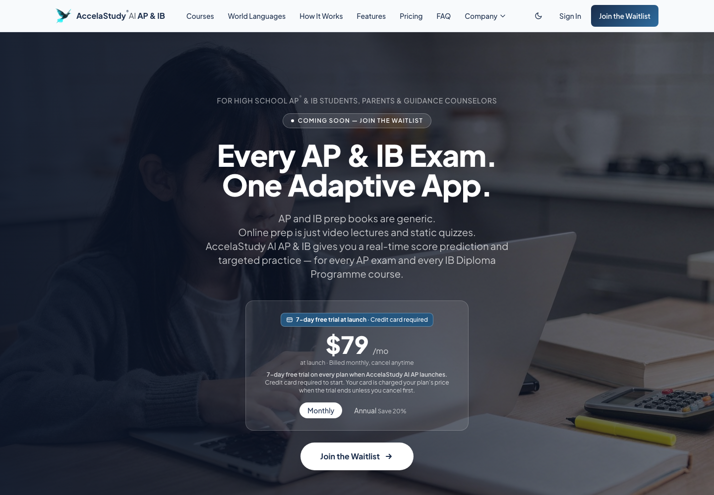 AccelaStudy AI AP & IB preview