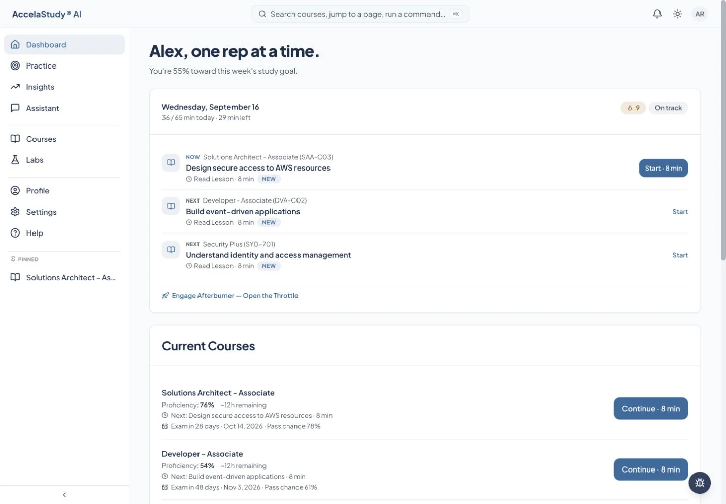 AccelaStudy AI Certs preview