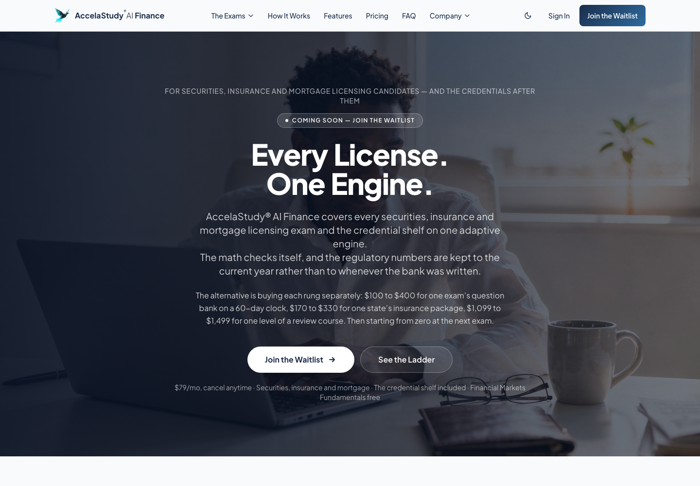 AccelaStudy AI Finance preview